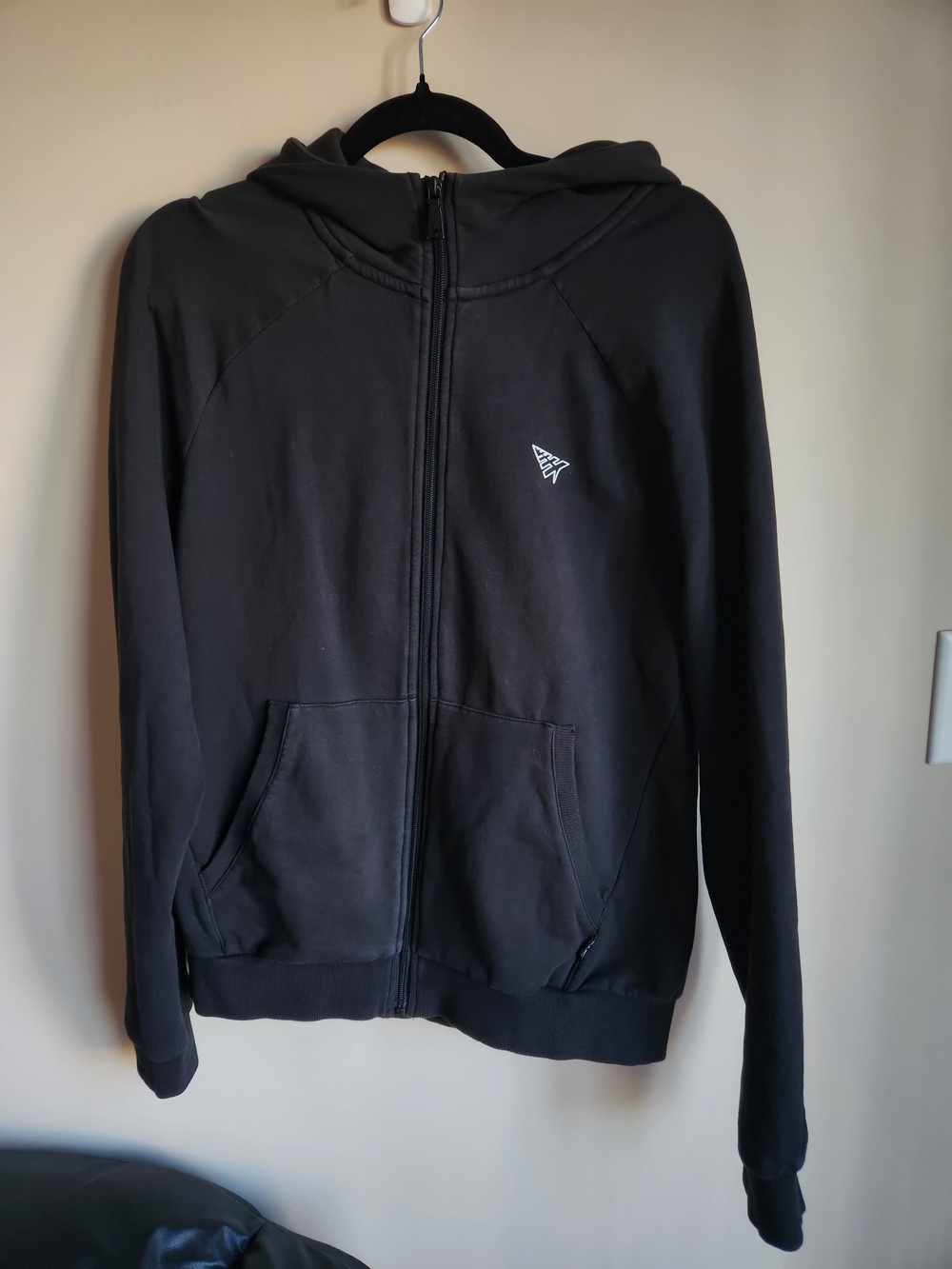 Limited Release Paper Planes Vol. 2 Black Zip Up Fleece Hoodie
